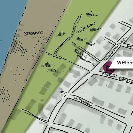 Apartament Weisse Duene - Ost Wenningstedt-Braderup Zewnętrze zdjęcie